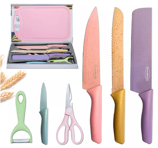 Set De Cuchillos X6