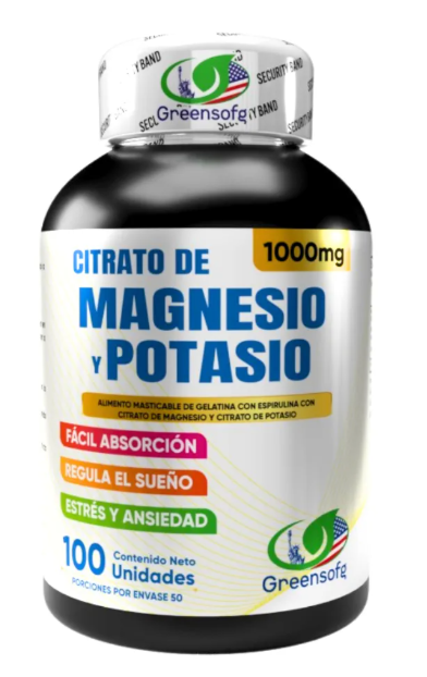 Citrato De Potasio Y Magnesio Greensofg