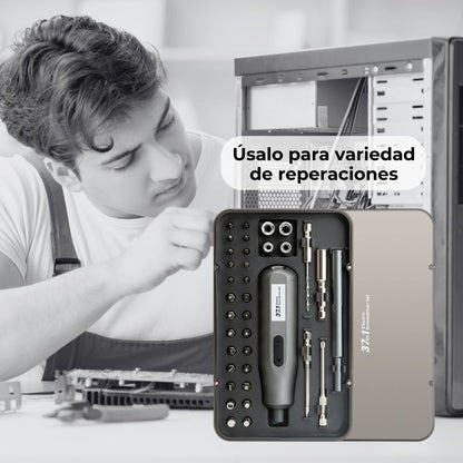 Destornillador eléctrico 35 en 1