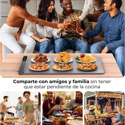 Tapete calentador de comida
