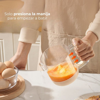 Batidora semiautomática para huevos multifuncional