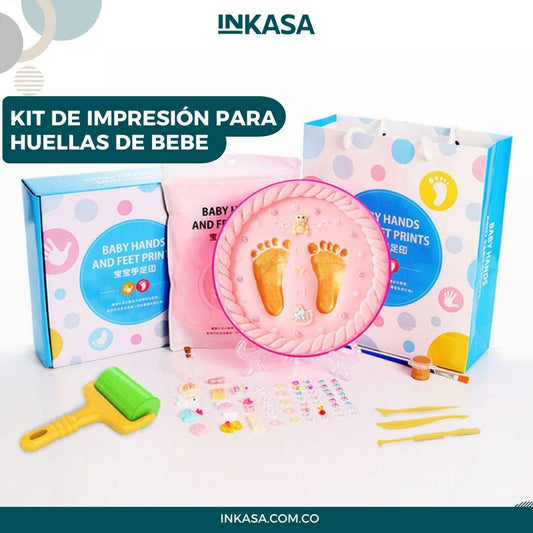 Kit de Impresión para Huellas de bebe