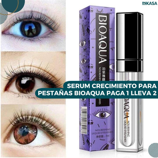 Serum crecimiento para pestañas Bioaqua paga 1 lleva 2