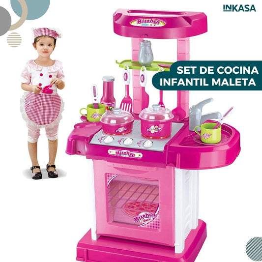 Set de cocina infantil maleta