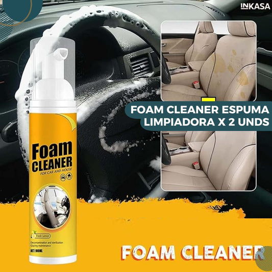 Foam cleaner espuma limpiadora x 2 unds