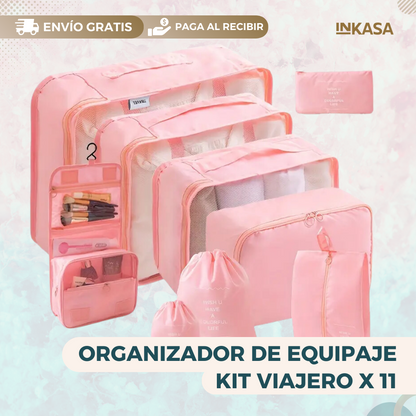 Organizador De Equipaje Kit Viajero X 11