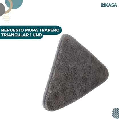 Repuesto Mopa Trapero Triangular 1 Und