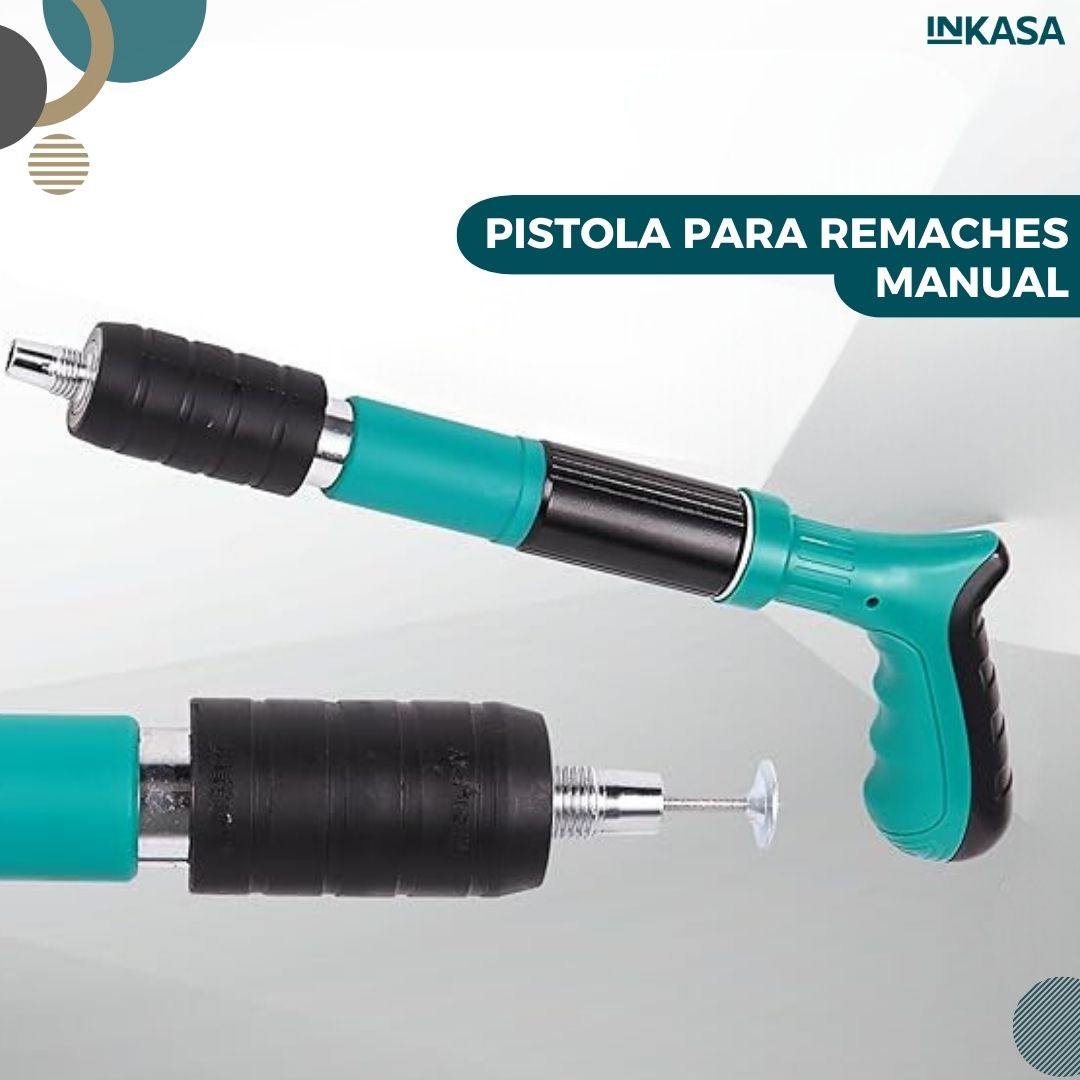 Pistola para remaches manual