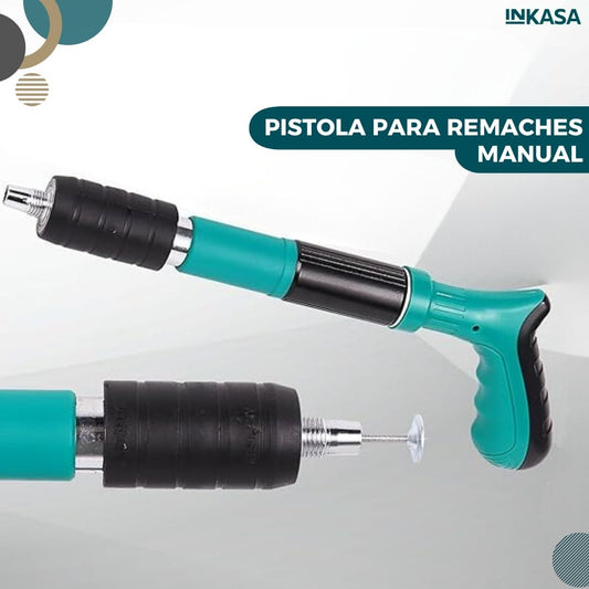 Pistola para remaches manual