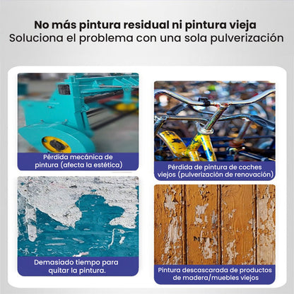 Removedor de Pintura en Spray – Eliminación sin esfuerzo y sin dañar la superficie🧰😎