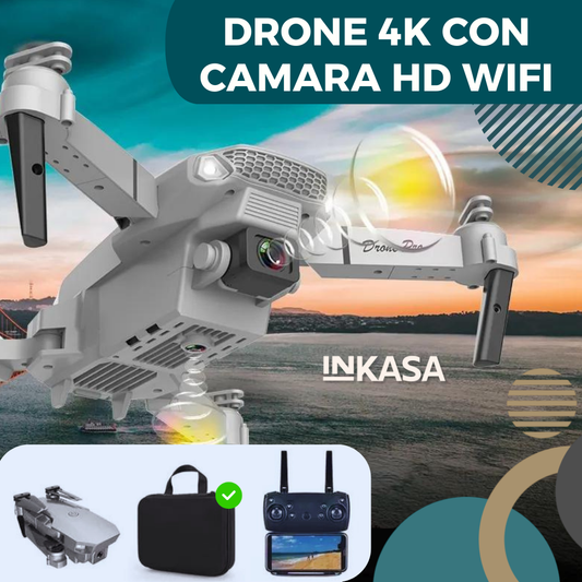 Drone 4k Con Camara Hd Wifi