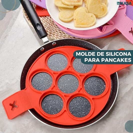 Molde de silicona para pancakes