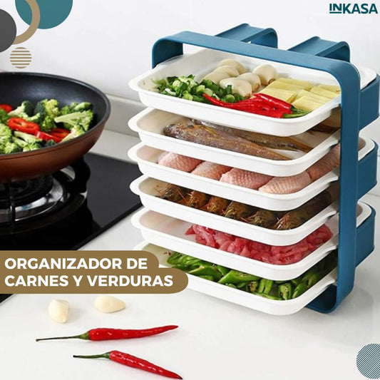 Organizador de carnes y verduras