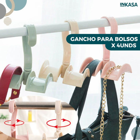 Gancho para bolsos x 4unds
