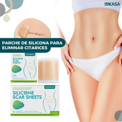 Parche de Silicona para eliminar citarices