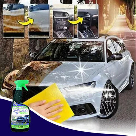 🚗 Kit Nano Tech – Porcelanizador Hidrofóbico 5 en 1 | Limpia, Pule y Protege Sin Agua