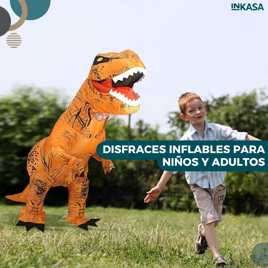 Disfraces inflables para niños y adultos