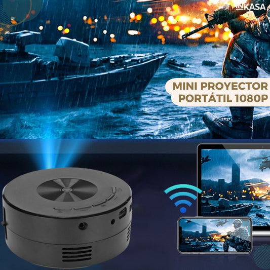 Mini proyector portátil 1080p