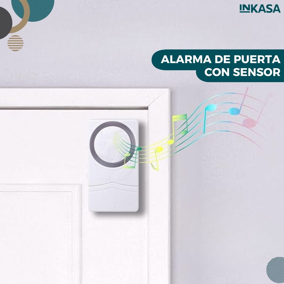 Alarma de puerta con sensor