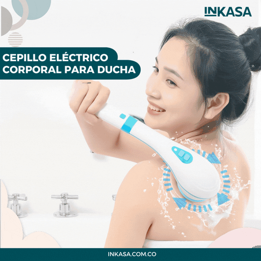Cepillo eléctrico corporal para ducha