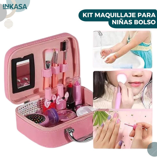 Kit maquillaje para niñas bolso