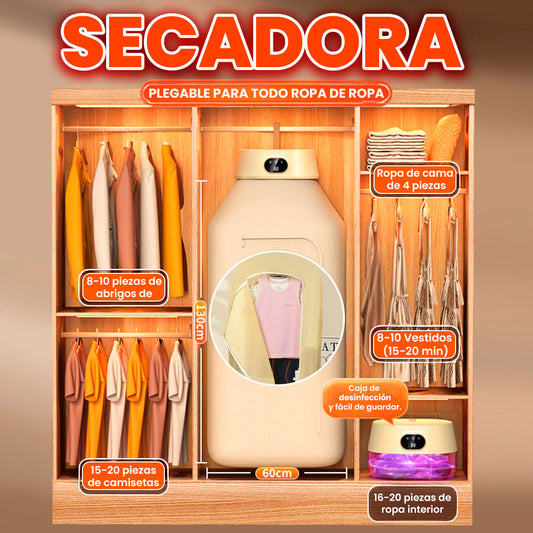 Secadora de Ropa Multifuncional: Rápida, Práctica y Siempre a la Mano👖🩳