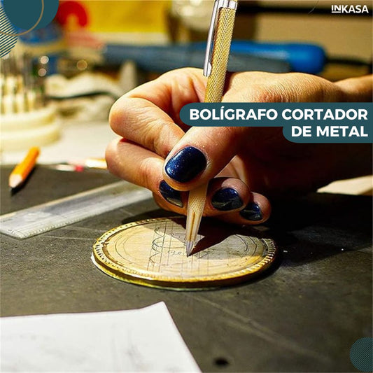 Bolígrafo cortador de metal