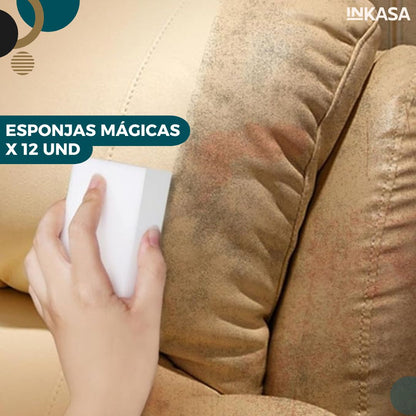 Esponjas mágicas x 12 unds