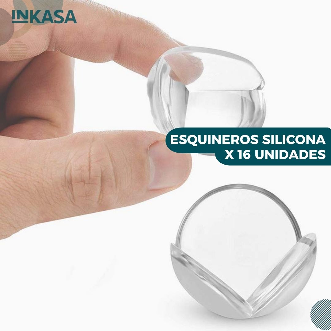 Esquineros Silicona X 16 Unidades