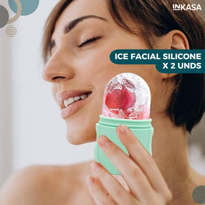 Ice facial silicone x 2 unds