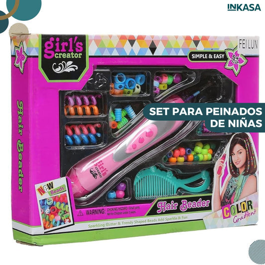 Set para peinados de niñas