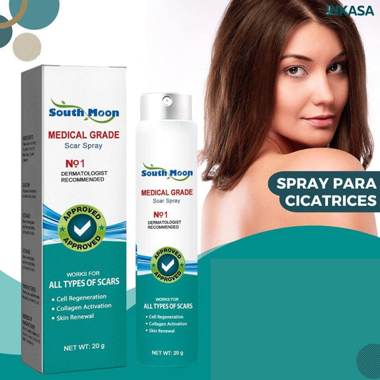 Spray para cicatrices