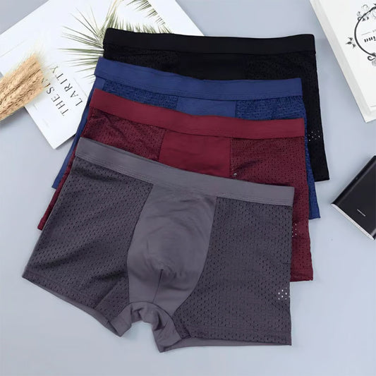BÓXERS DE BAMBÚ: PACK X4 Comodidad todo el día🔥