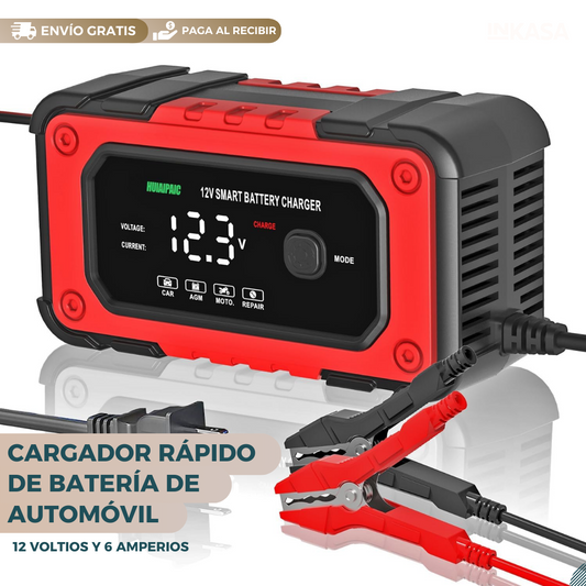 Cargador rápido de batería de automóvil