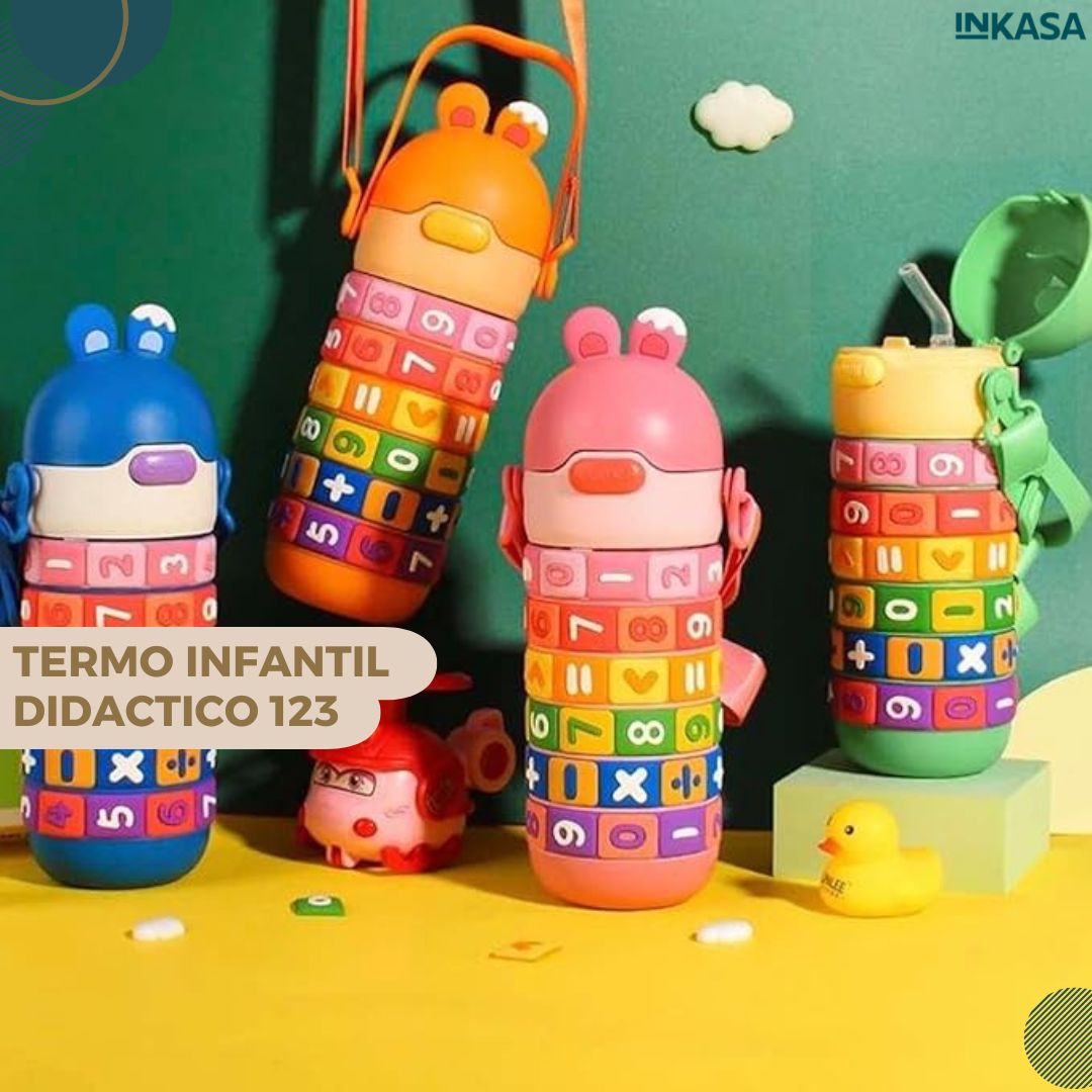 Termo infantil didáctico 123
