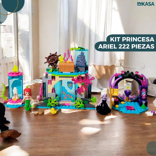 Kit princesa Ariel 222 piezas