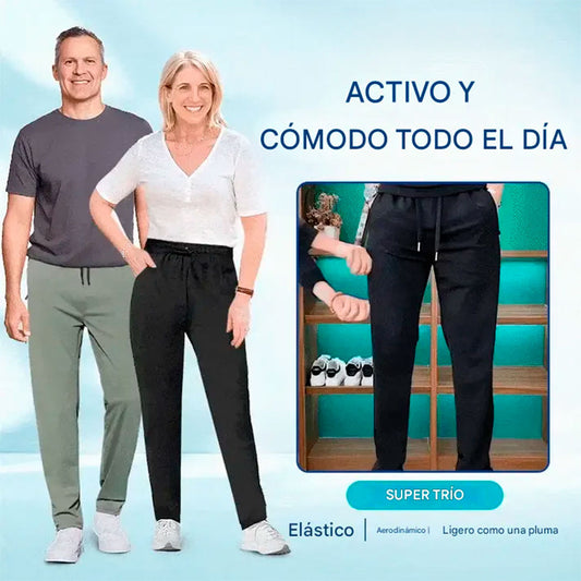 Pantalones unisex de seda helada ultraelásticos de secado rápido👖🍃