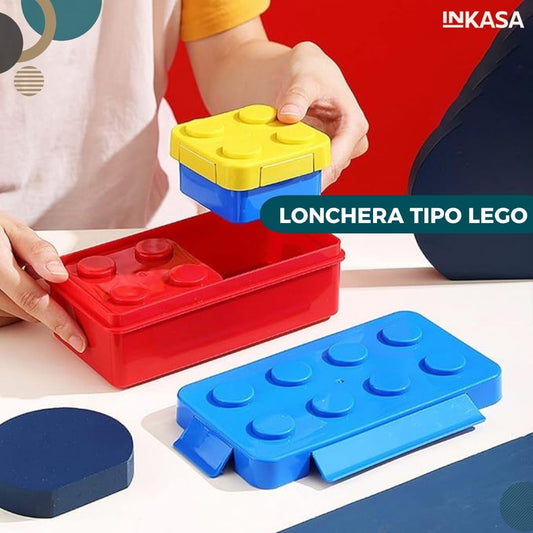 Lonchera tipo lego