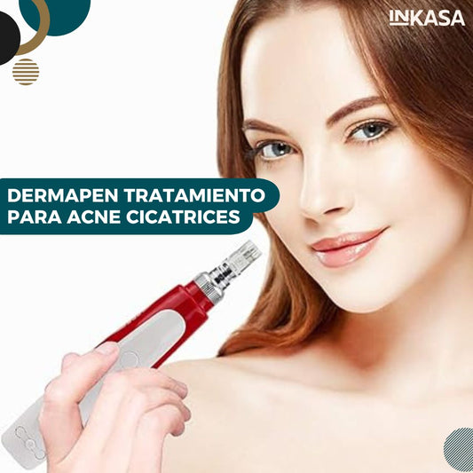 Dermapen tratamiento para acné cicatrices
