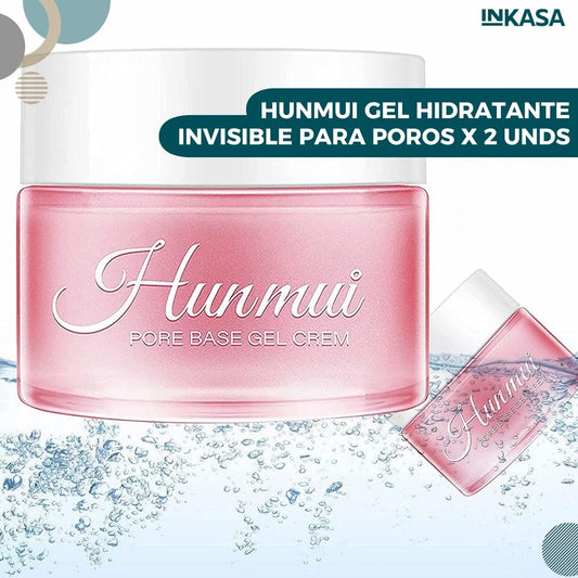 Hunmui gel hidratante invisible para poros x 2 unds