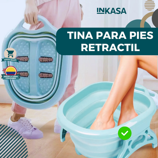 Tina Para Pies Retractil