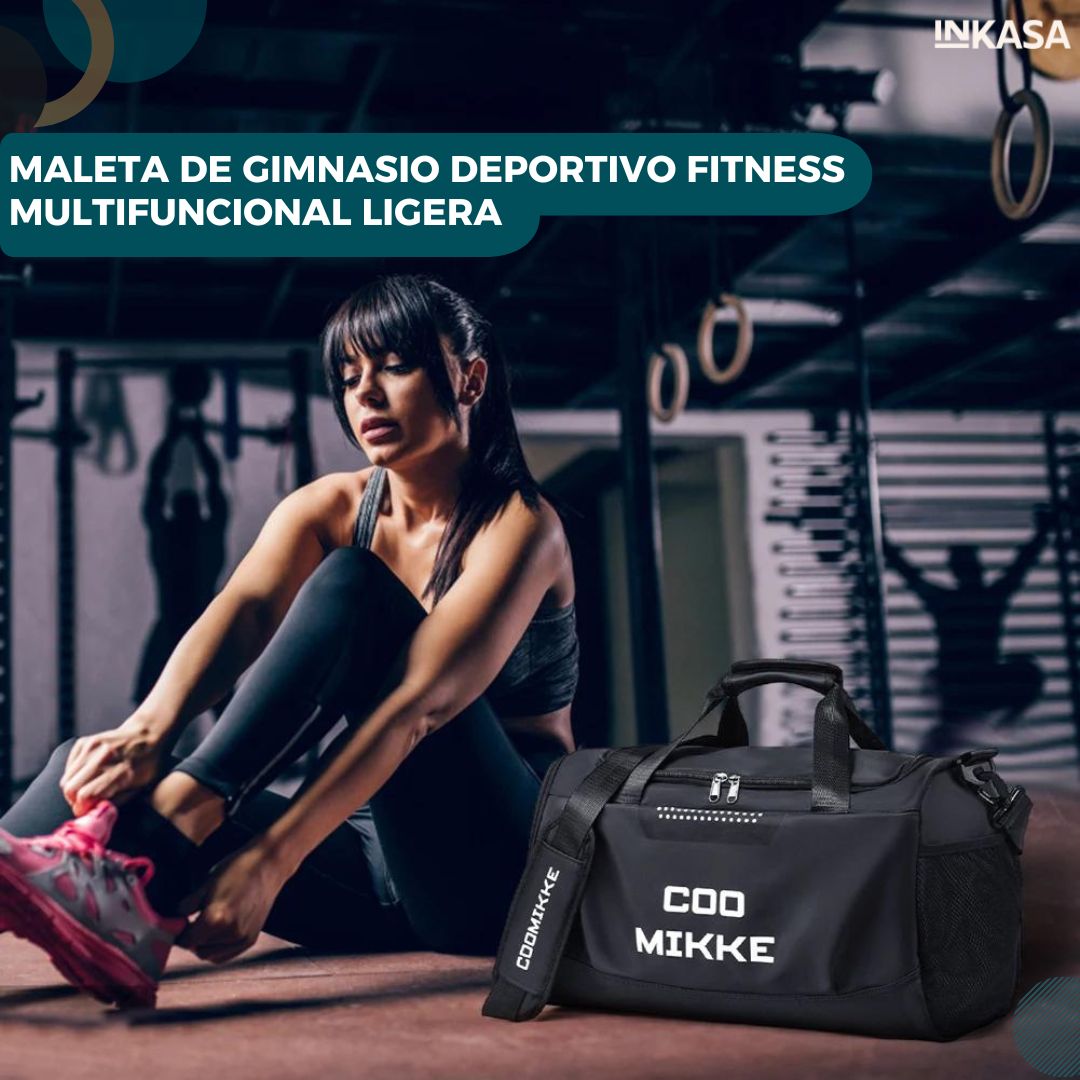 Maleta De Gimnasio Deportivo Fitness Multifuncional Ligera