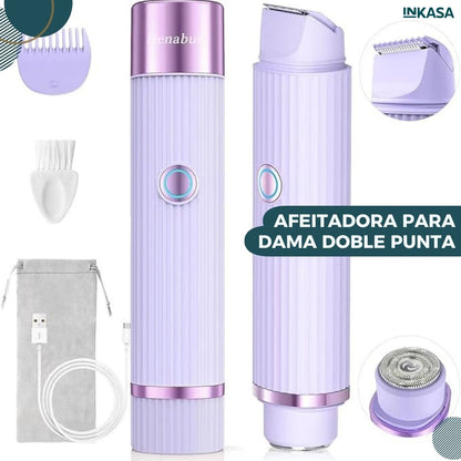 Afeitadora para dama doble punta