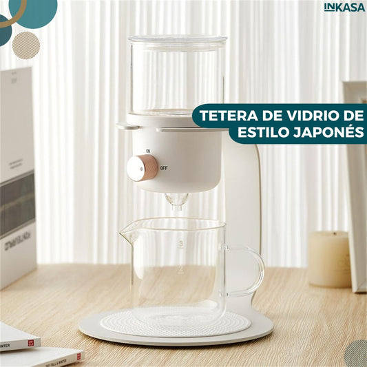 Tetera de vidrio de estilo japonés