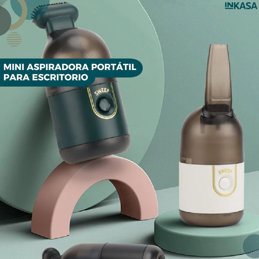 Mini aspiradora portátil para escritorio