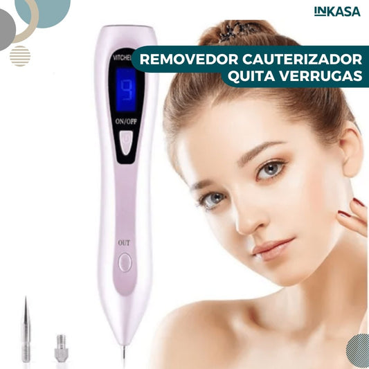 Removedor cauterizador quita verrugas