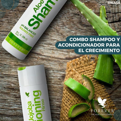 Combo shampoo y acondicionador para el crecimiento