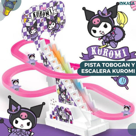 Pista tobogán y escalera Kuromi
