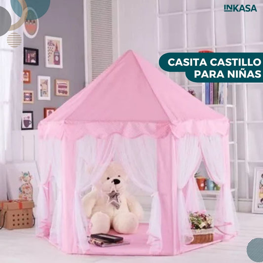 Casita castillo para niñas