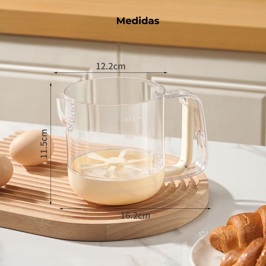 Batidora semiautomática para huevos multifuncional